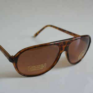NWT TruVintage classic Sports Aviator Goldenmax hydrophobic lens tech sunglasses